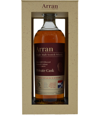 Arran Arran 6 Years Old Single Cask 19/2729 For The Netherlands 0.70 ltr 57.5%