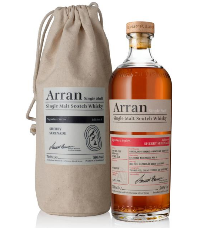 Arran Signature Series Edition 4 Sherry Serenade 9 Years Old 0,70 ltr 50%