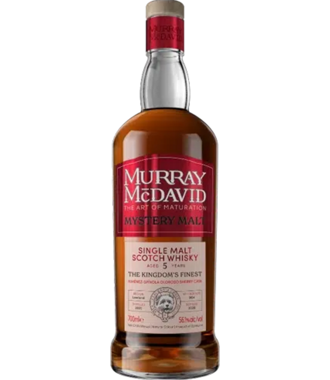 The Kingdom’s Finest Mystery Malt 5 Years Old Murray McDavid 0.70 ltr 56,1%