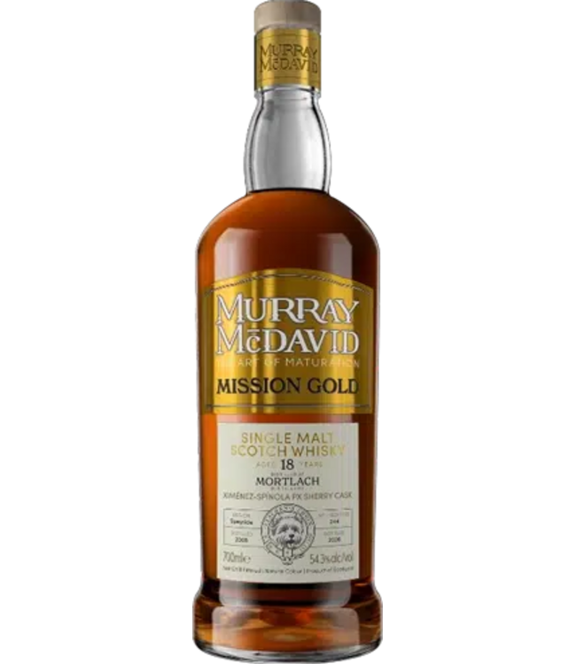 Mortlach 18 Years Old Murray McDavid 0,70 ltr 54,3%