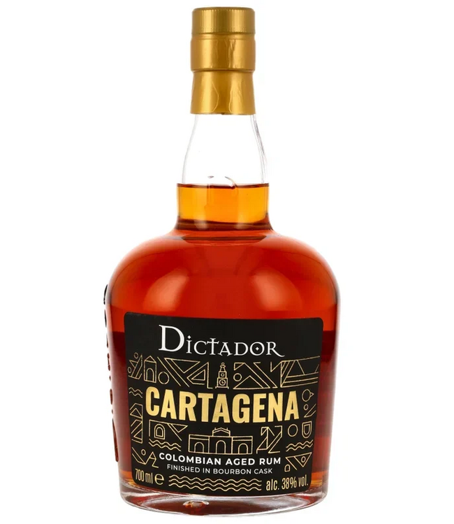 Dictador Cartagena 0,70 ltr 38%