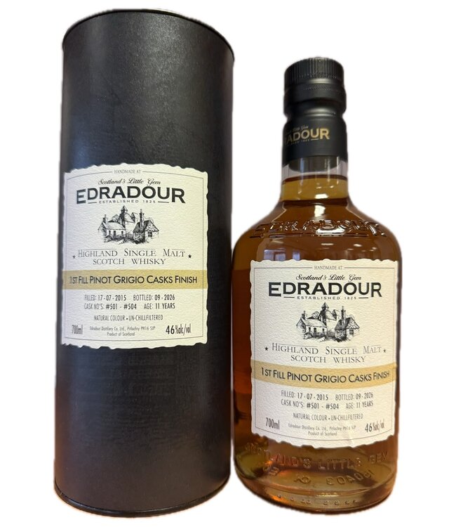 Edradour 2015 Pinot Grigio Cask Michael Eppan 0,70 ltr 46%