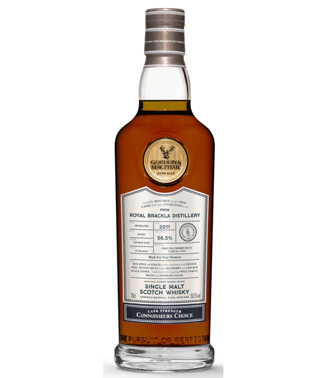 Royal Brackla 15 Years Old 2011 Gordon & MacPhail 0,70 ltr 56,5%