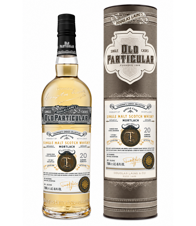 Mortlach 20 Years Old Douglas Laing Old Particular 0,70 ltr 48,4%