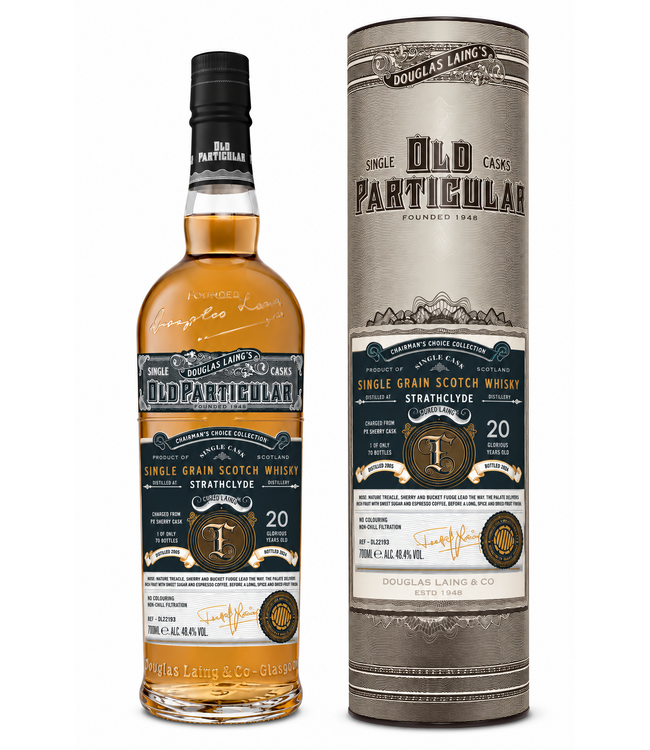 Strathclyde 20 Years Old Douglas Laing Old Particular 0,70 ltr 48,4%