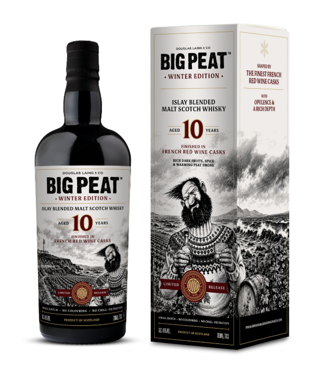Big Peat 10 Years Old Winter Edition 2026 0,70 ltr 48%
