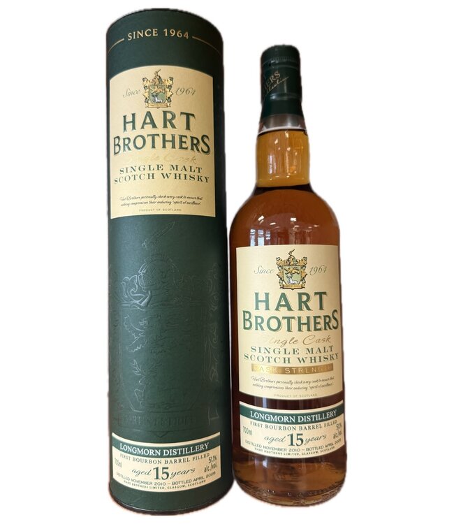 Longmorn 15 Years Old 2015 Hart Brothers 0,70 ltr 51,1%