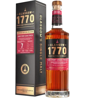 Glasgow Distillery 1770 Glasgow Distillery 7 Years Old Port Cask Finish 0,70 ltr 54%