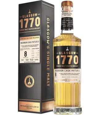 Glasgow Distillery 1770 Glasgow Distillery 8 Years Old Bourbon Cask Matured 0,70 ltr 54%