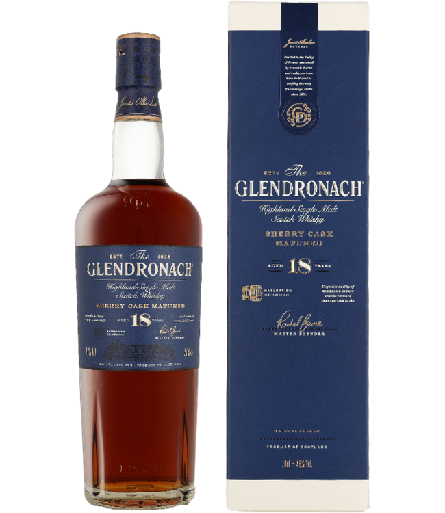 Glendronach 18 Years Old 0,70 ltr 46%