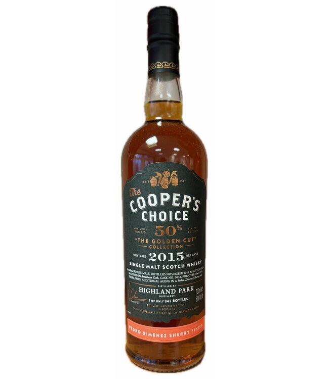 Highland Park 2015 Cooper's Choice Golden Cut 0,70 ltr 50%