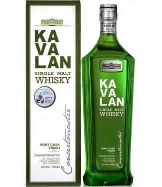 Kavalan Kavalan Port Cask Finish Concertmaster 0,70 ltr 40%