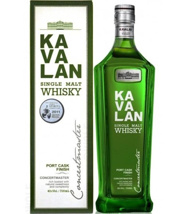 Kavalan Port Cask Finish Concertmaster 0,70 ltr 40%