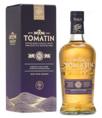 Tomatin Tomatin 15 Years Old American Oak 0,70 ltr 46%