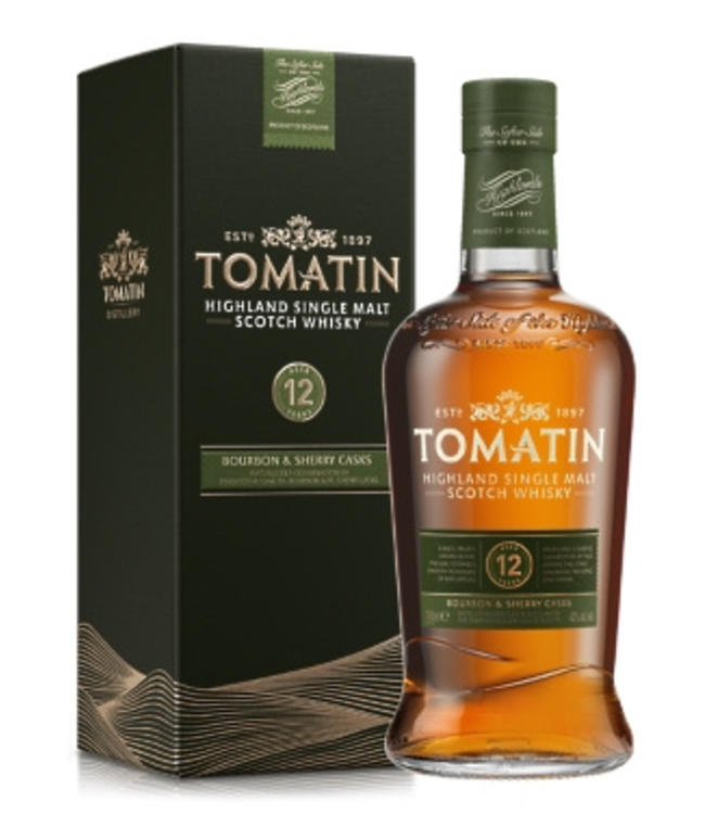 Tomatin 12 Years Old 0,70 ltr 40%