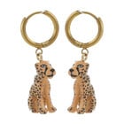 JCL Leopard oorbellen O26006