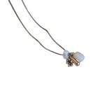 JCL Lange natural stone ketting O26014