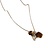 JCL Lange natural stone ketting O26013