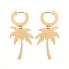 JCL Palmtree oorbellen - O25037