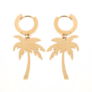 JCL Palmtree oorbellen - O25037