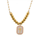 JCL Palmtree amulet necklace - O26075