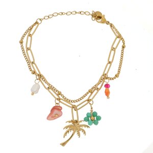 JCL Palmtree armband - O26073