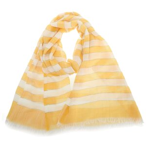 JCL Lemon Navy sjaal - S26013