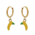 JCL Banana oorbellen - O26081