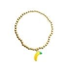 JCL Banana charm armband - O26085
