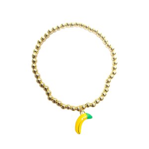 JCL Banana charm armband - O26085