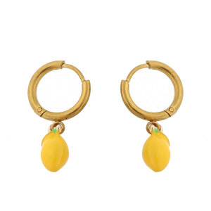 JCL Lemon oorbellen - O26080