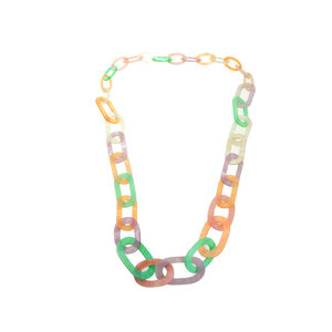 JCL Pastel Plexi halsketting - K26005