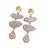 JCL Purple oorbellen - H26014
