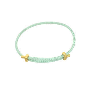 JCL Mint rope armband - E26006