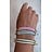 JCL Hot pink rope armband - E26004