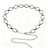 JCL Schakelceinture zilver -A26514