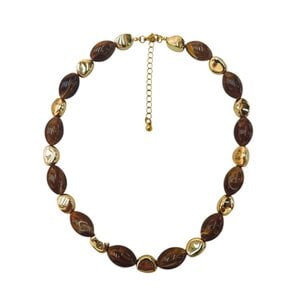 JCL Coffee 'n Gold halsketting - K26513