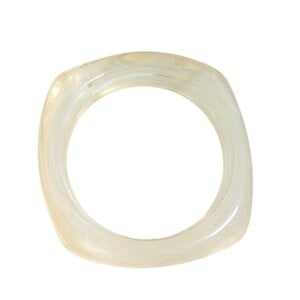 JCL White transparent armband - E26502
