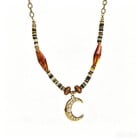 JCL Gold Moon coffee necklace - K26511