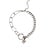 JCL Heart armband zilver - E26505
