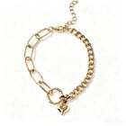 JCL Heart armband goud - E26506