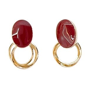 JCL Red 'n Gold oorbellenset - H26512