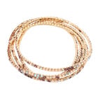 JCL Purple 5p coffee combo bracelets - E26507