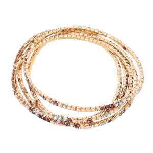 JCL Purple 5p coffee combo bracelets - E26507