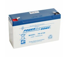 Loodaccu 6V 10 Ah PS-6100 F1