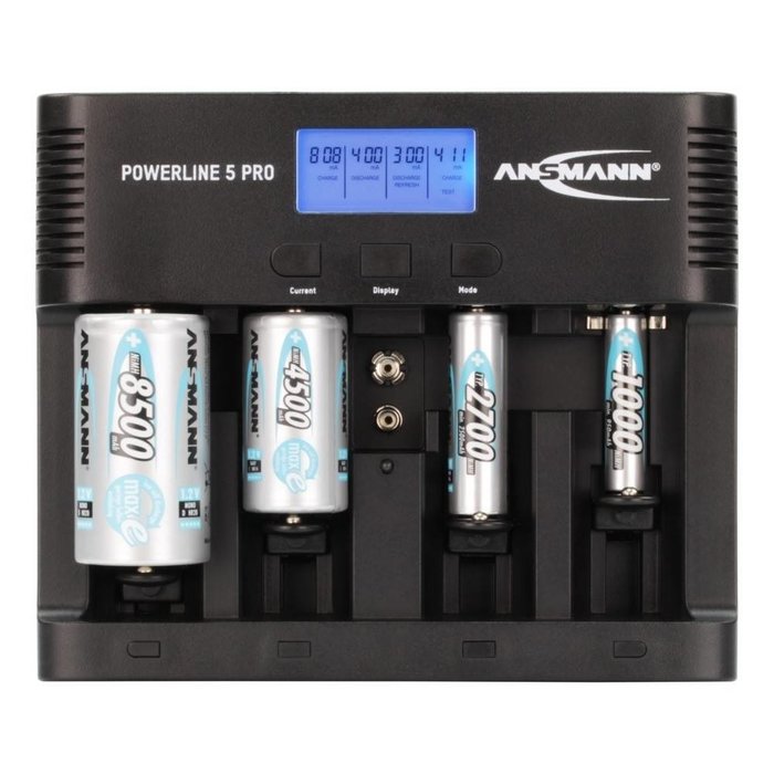 Ansmann batterijlader powerline 5 pro NiMH