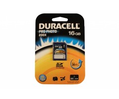 Duracell SDHC kaart pro-photo 16GB class 10