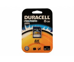 Duracell SDHC kaart pro-photo 8GB class 10
