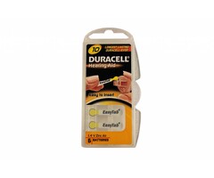 Duracell hoortoestel batterijen type 10 | geel | PR70