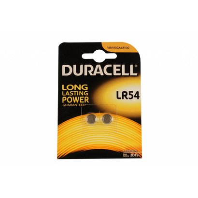Duracell LR54 / AG10 1,5V knoopcel batterij